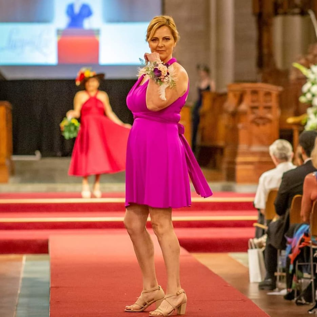 X Display - Fuscia Summer Dress