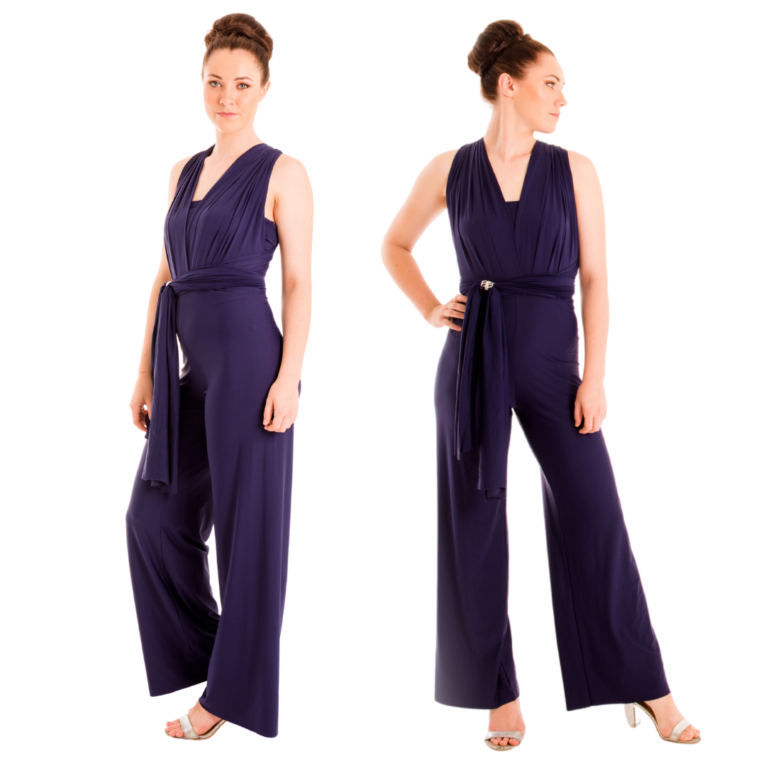 X Display - Navy Jumpsuit