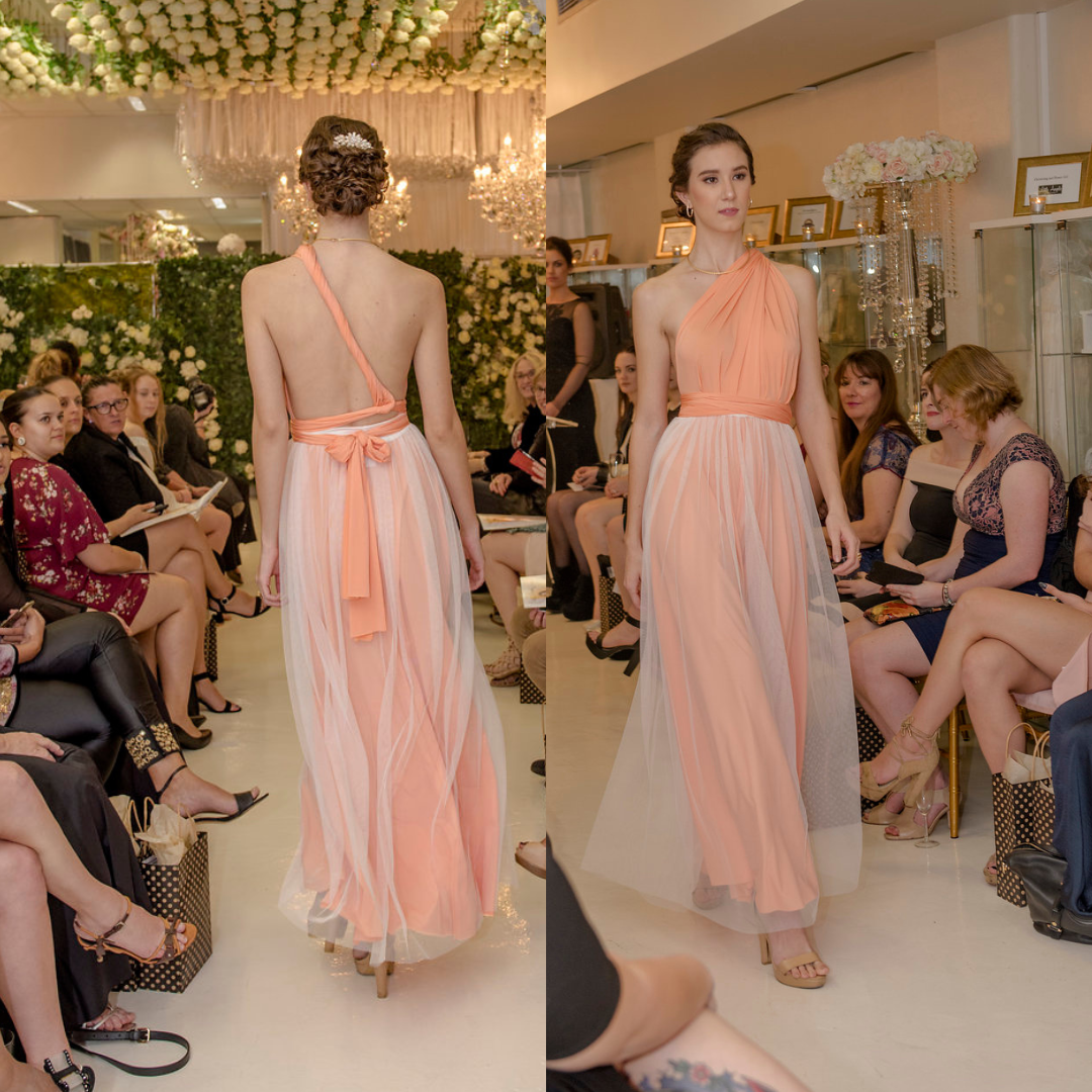 X Display - Apricot Maxi Dress