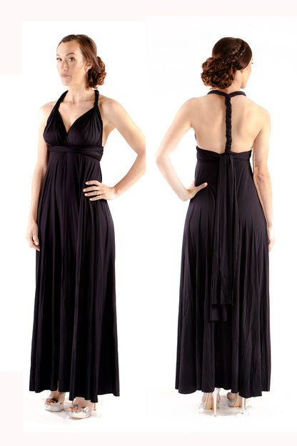 X Display - Black Maxi Dress