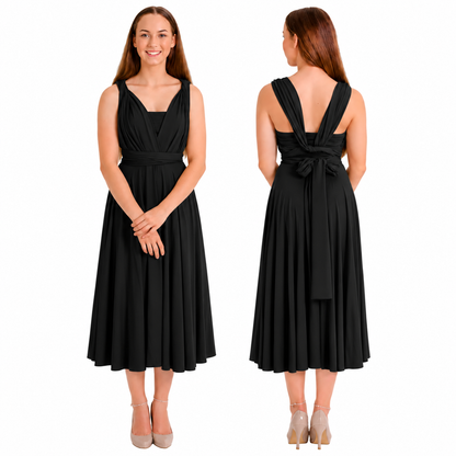 Signature Convertible Mid Length Dress