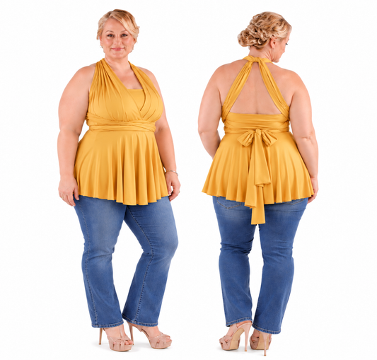 X Display - Gold Swing Top
