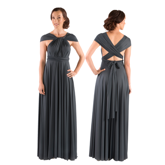 X Display - Charcoal Ballgown