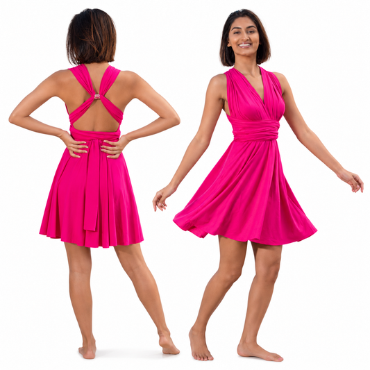 X Display - Magenta Summer Dress
