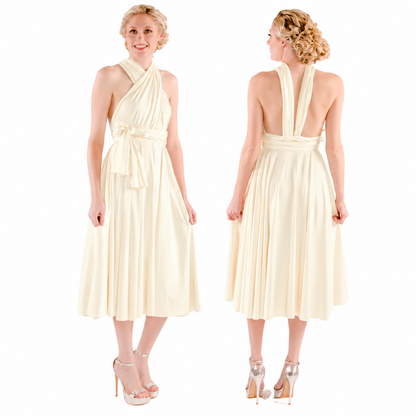 Signature Convertible Mid Length Dress