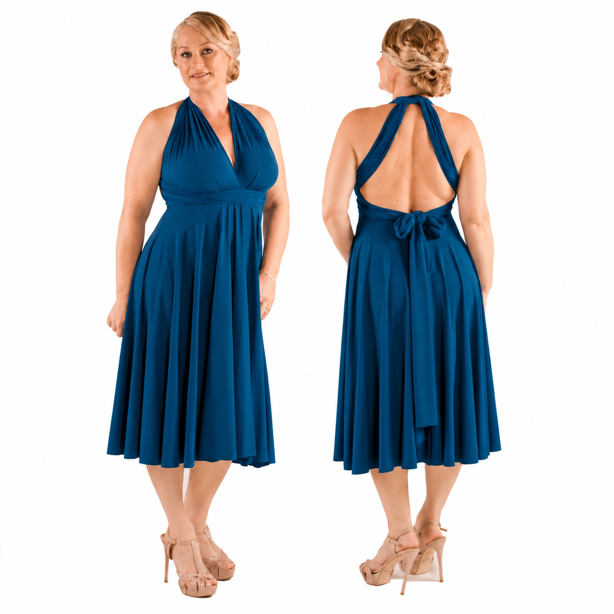 Signature Convertible Mid Length Dress