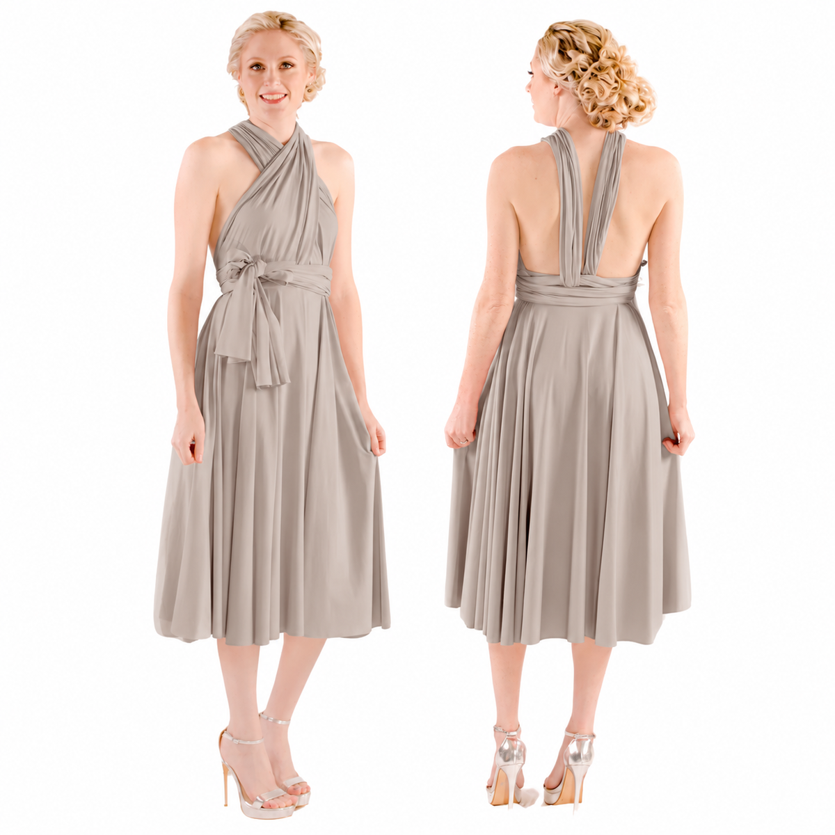 Signature Convertible Mid Length Dress