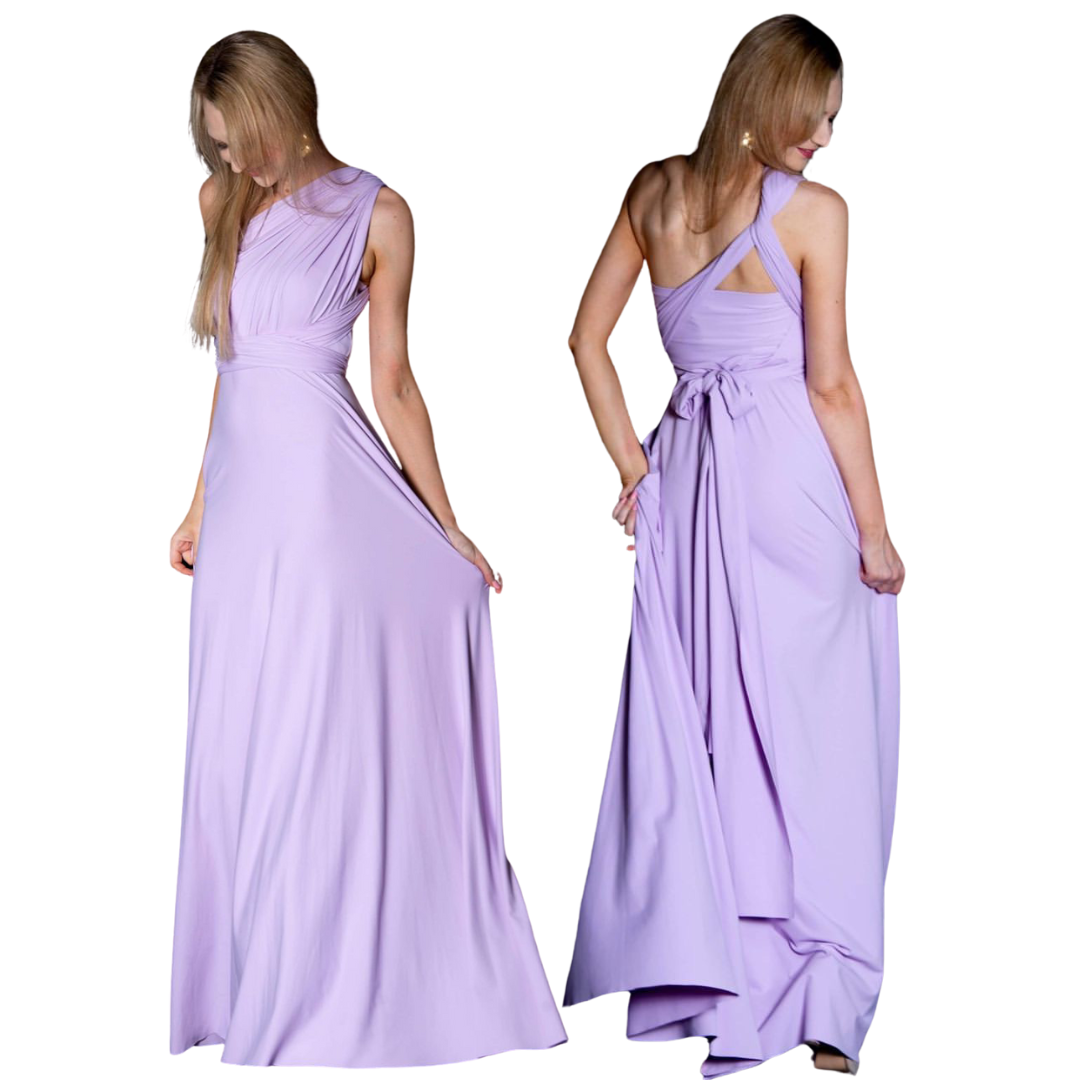 X Display - Periwinkle Ball Gown