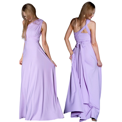 X Display - Periwinkle Ball Gown