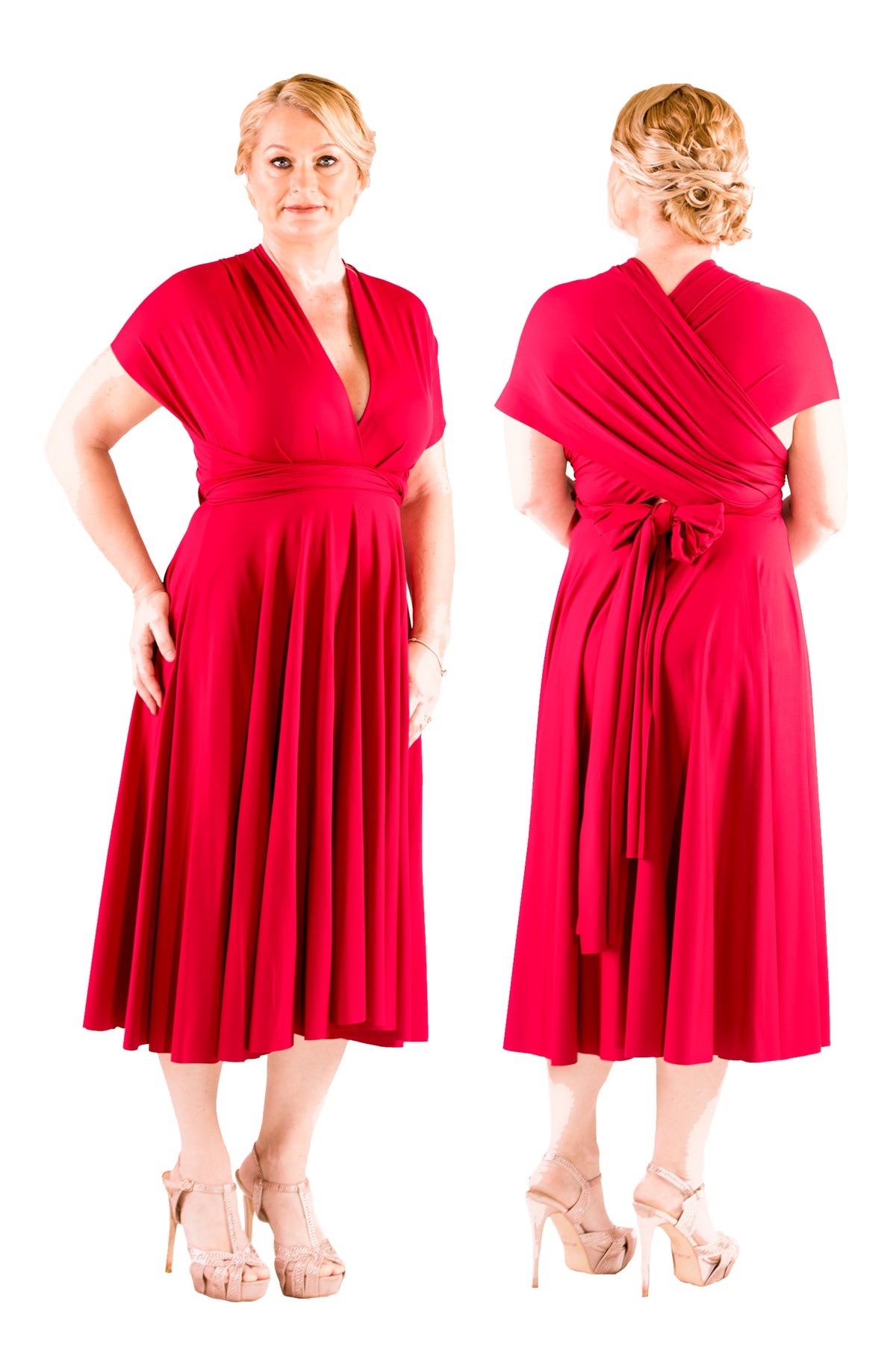 Signature Convertible Mid Length Dress
