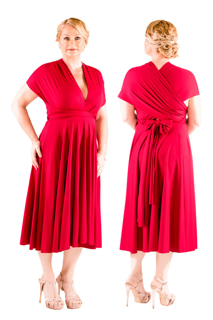 Signature Convertible Mid Length Dress