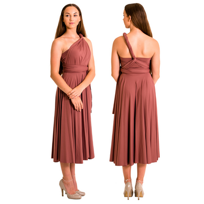 Signature Convertible Mid Length Dress